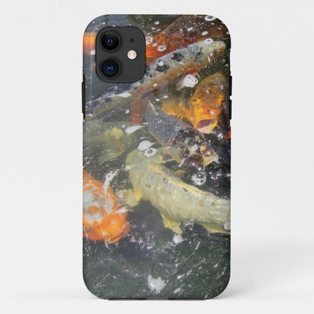 Japanese Carp Koi Fish Swimming Case-Mate iPhone Case (Back)