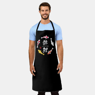 Japanese Carp (Koi or Nishikigoi) Apron