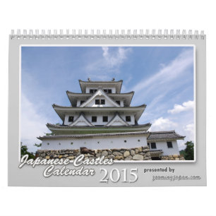 Japanese Castles Calendar 2015