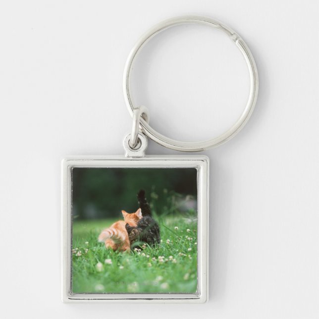 Japanese Cat 4 Keychain (Front)