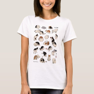 Japanese Cats, Hiroshige, Ukiyo-e T-Shirt