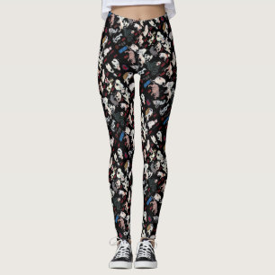 Japanese Cats, Kuniyoshi, Ukiyo-e Leggings
