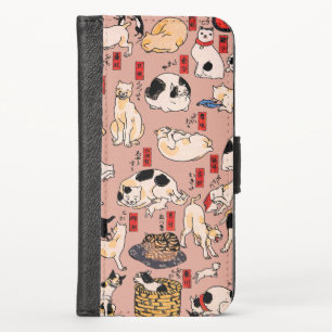 Japanese Cats Ukiyo-e Art Funny Case