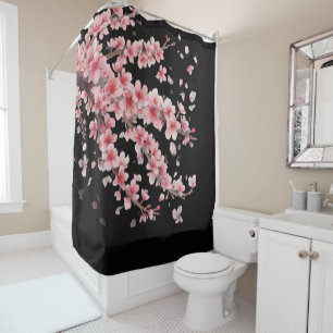 Japanese Cherry Blossom Blush Pink white