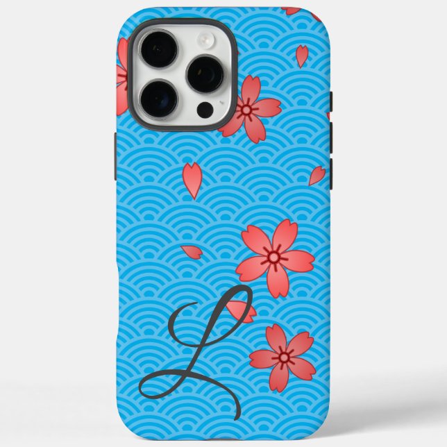 Japanese Cherry Blossom Floral Case-Mate iPhone Case (Back)