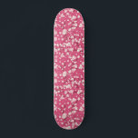 Japanese Cherry Blossom Flower Pink Floral Skateboard<br><div class="desc">Japanese Cherry Blossom Flower Pink Floral skateboard</div>