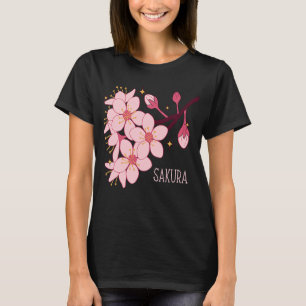 Japanese Cherry Blossom Flower Sakura Tree Hanami T-Shirt