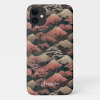 Japanese Cherry Blossom Personalize Name