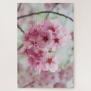 Japanese Cherry Blossom, Sakura Flower Jigsaw Puzzle