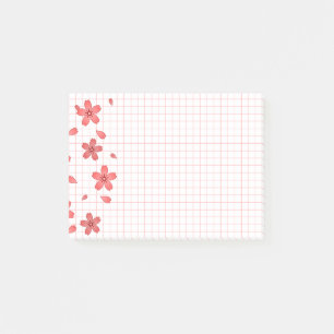 Japanese Cherry Blossom Sakura Post-it Notes