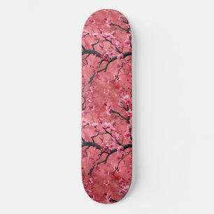 Japanese Cherry Blossom Skateboard