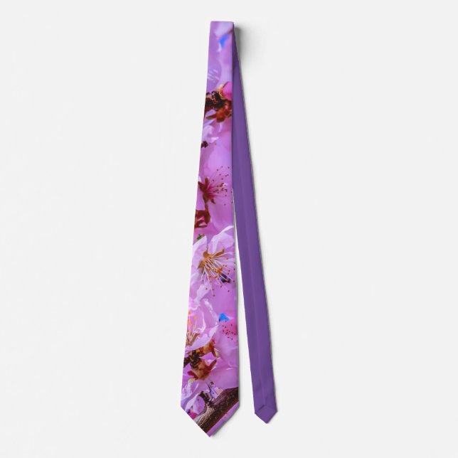 Japanese Cherry Blossoms 13   Tie (Front)