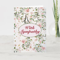 Japanese Cherry Blossoms Flowers with Sympathy