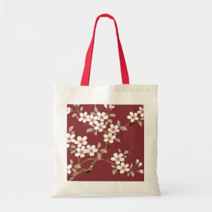 Japanese Cherry Blossoms Tote Bag