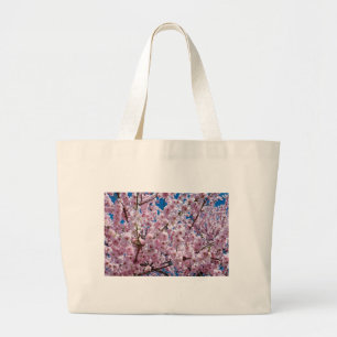 Japanese cherry Flower Large Tote Bag