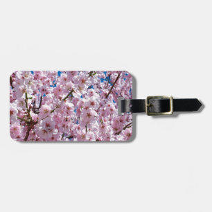 Japanese cherry Flower Luggage Tag