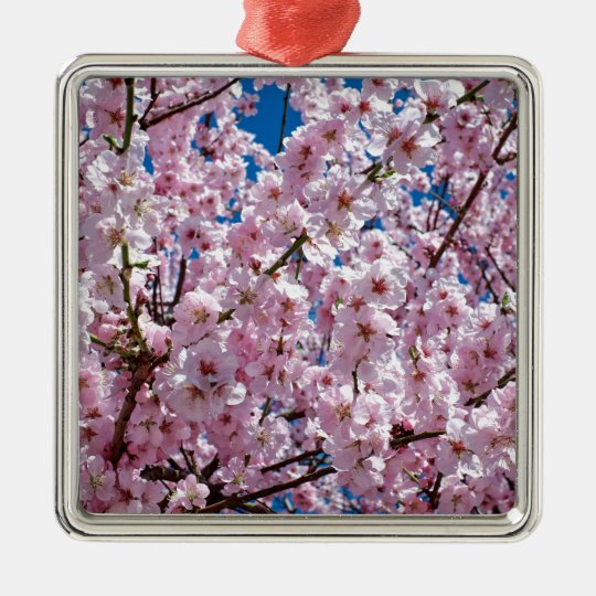 Japanese cherry Flower Metal Ornament