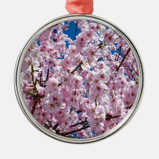 Japanese cherry Flower Metal Ornament