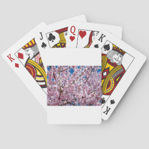 Japanese cherry Flower Playing Cards