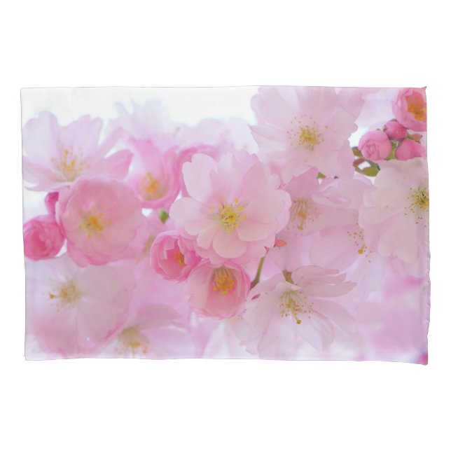 Japanese Cherry Tree Blossom Pillowcase (Front)