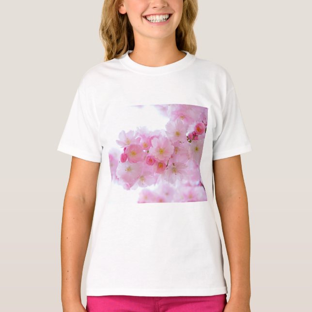 Japanese Cherry Tree Blossom T-Shirt (Front)