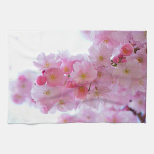 Japanese Cherry Tree Flower Kitchen Towel