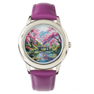 Japanese Cherry Tree Garden eWatch Watch
