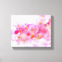 Japanese Cherry Tree with Pastel Pink Blossoms