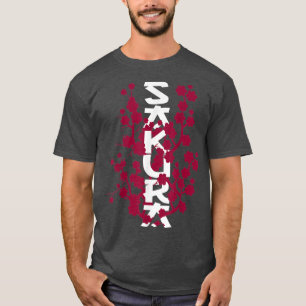 Japanese Cherrys Blossom Sakura Tree Art Spring  T-Shirt