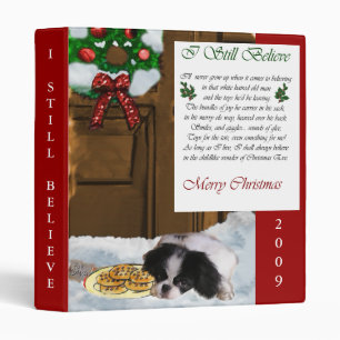 Japanese Chin Christmas Gifts Binder