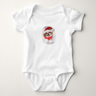 Japanese Chin Christmas Gifts For Dog Lovers Baby Bodysuit