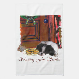 Japanese Chin Christmas Gifts Kitchen Towel