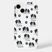 Japanese Chin Dog Personalized Hand Drawing