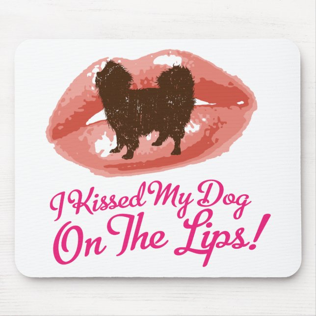 Japanese Chin Mouse Pad (Front)