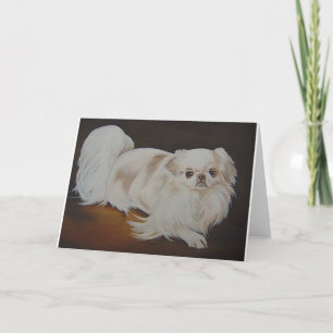 Japanese Chin Notecard