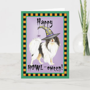 Japanese Chin Witch Card