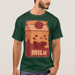 Japanese Chocolate Milk Drink Kawaii Manga Anime J T-Shirt