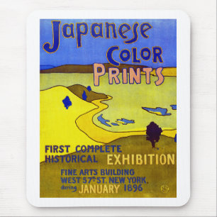 Japanese Colour Prints Mouse Pad
