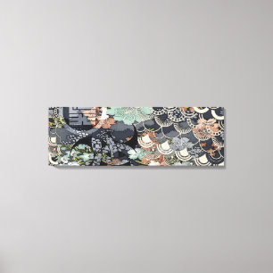 Japanese Concentric Crests Canvas Print