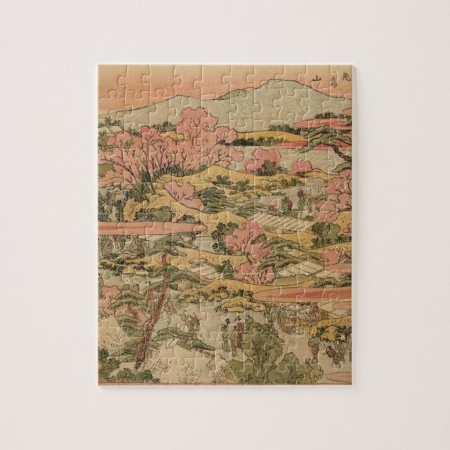 Japanese Countryside Jigsaw Puzzle (Vertical)