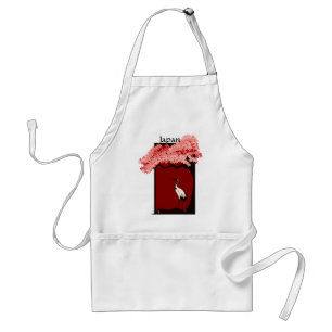 Japanese Crane Apron