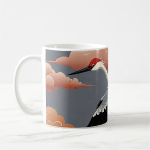 Japanese Crane Coffee Mug