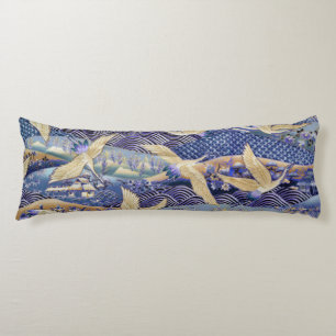 Japanese Crane Custom Body Pillow