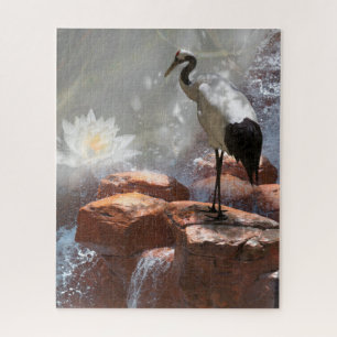 Japanese Crane “Longevity” Jigsaw Puzzle