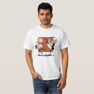 Japanese cranes T-Shirt