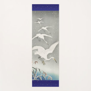 JAPANESE CRANES YOGA Mat