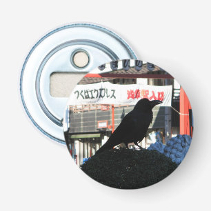 Japanese Crow Bottle Opener