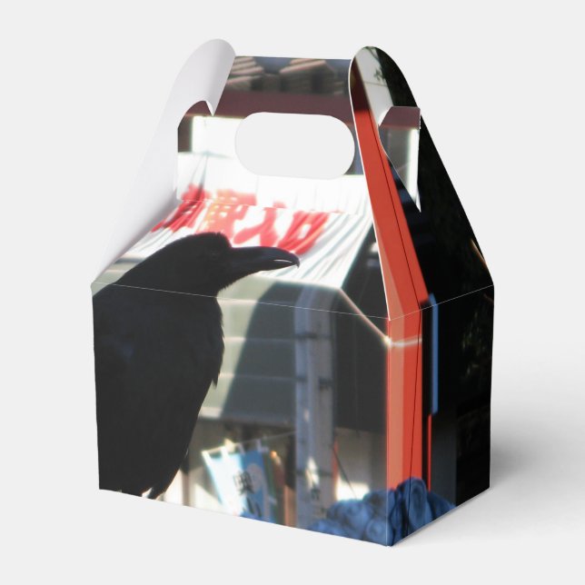 Japanese Crow Favor Box (Front Side)
