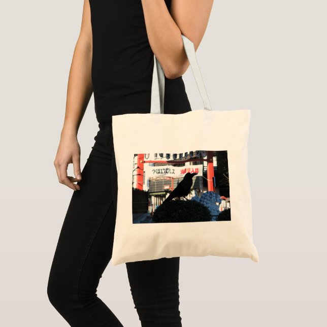 Japanese Crow Tote Bag (Front (Product))