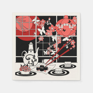 Japanese cuisine napkin